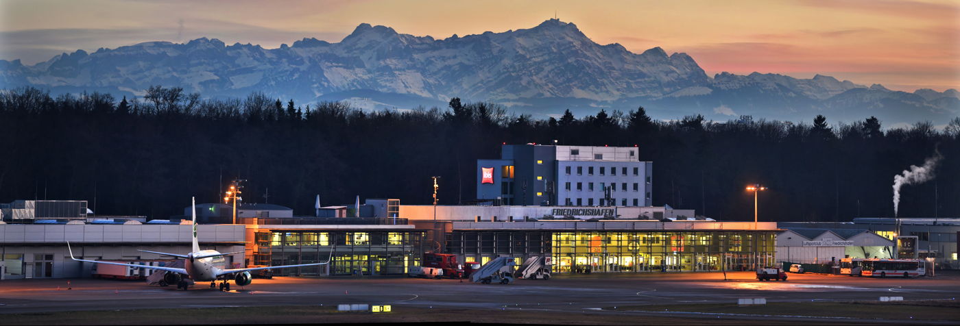 Airports in southern Germany